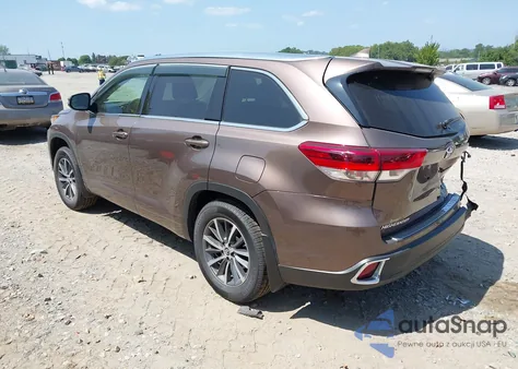 2017 Toyota Highlander Xle from USA, damaged, VIN 5TDJZRFH5HS475681